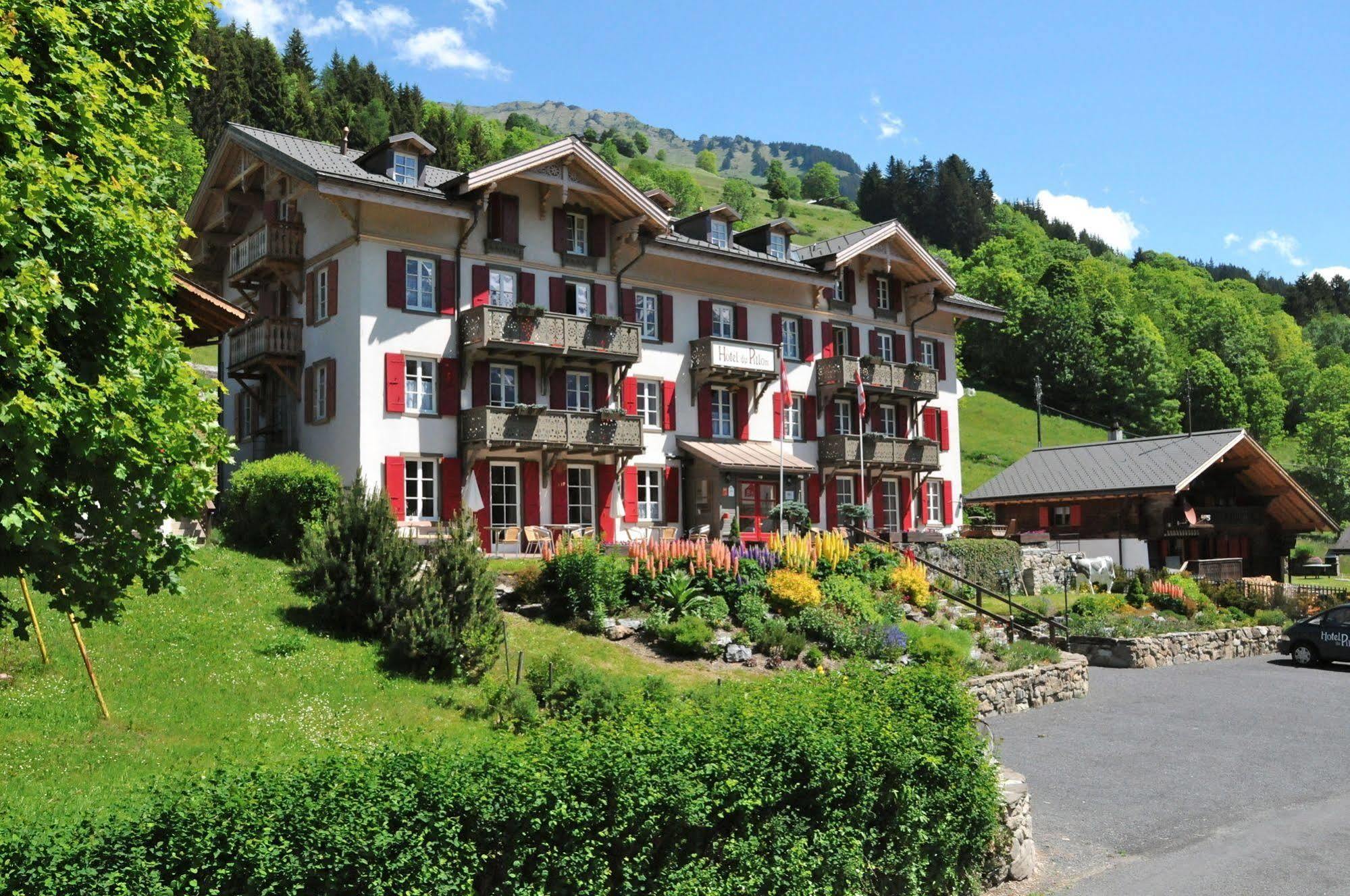 Historic Hotel Du Pillon Les Diablerets Eksteriør billede
