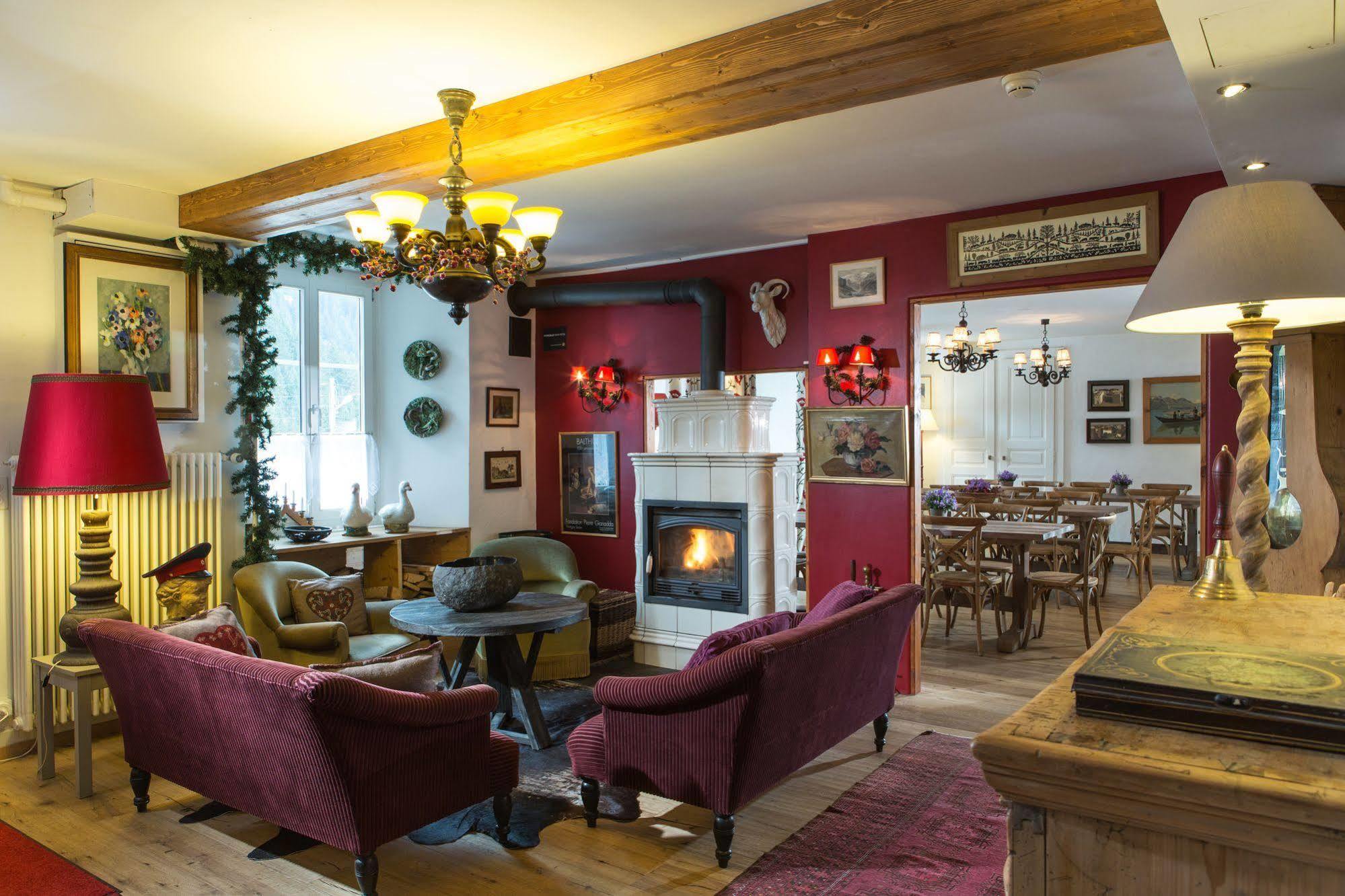 Historic Hotel Du Pillon Les Diablerets Eksteriør billede