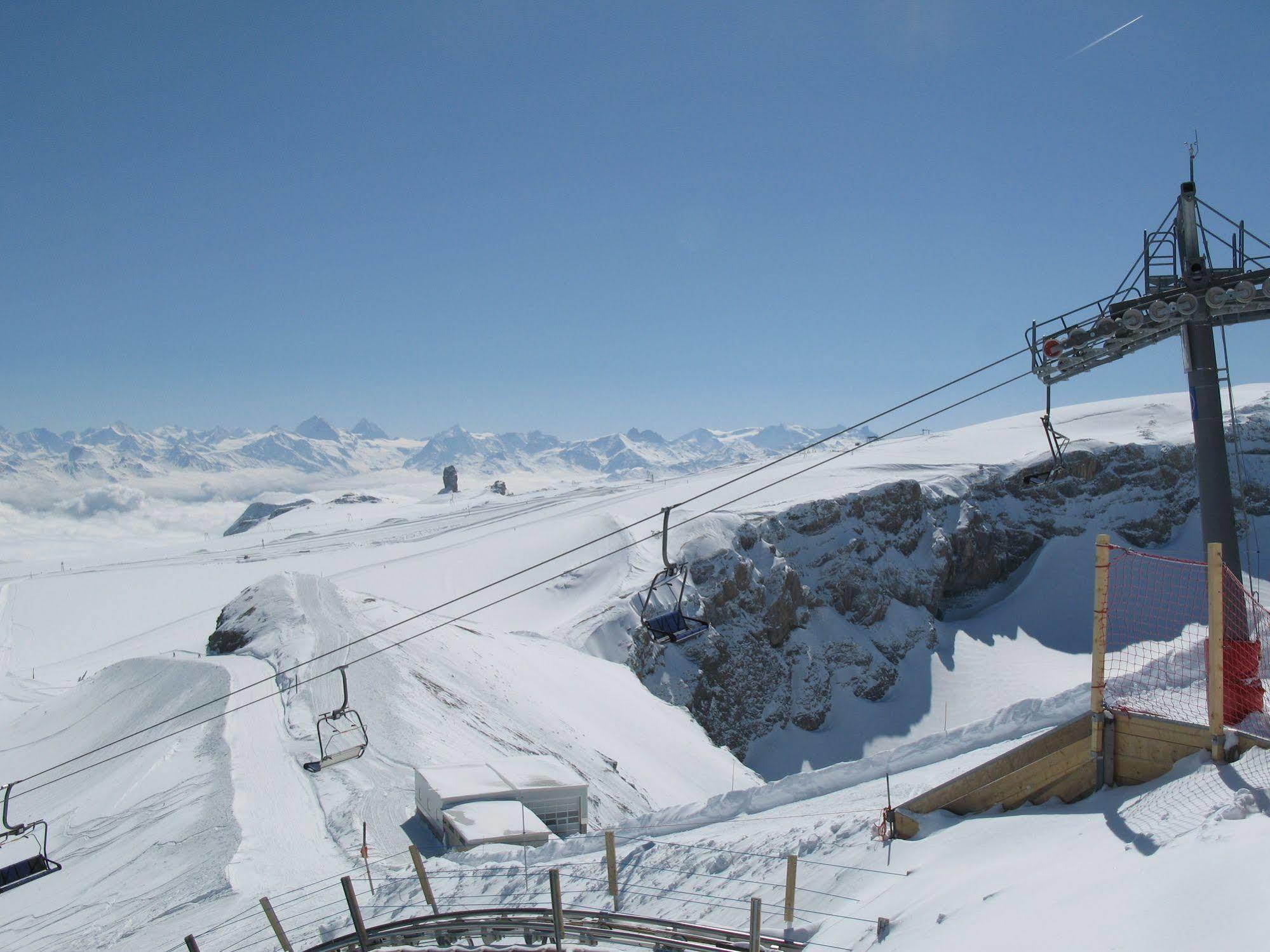 Historic Hotel Du Pillon Les Diablerets Eksteriør billede