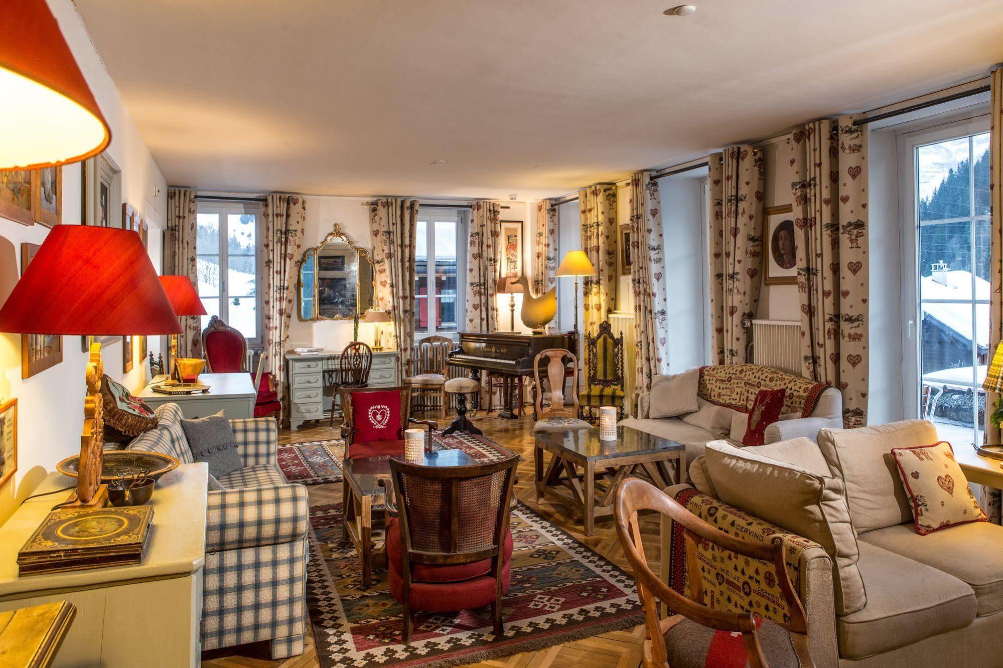 Historic Hotel Du Pillon Les Diablerets Eksteriør billede